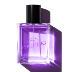 Multi specification selection of high permeability crystal glass perfume bottle