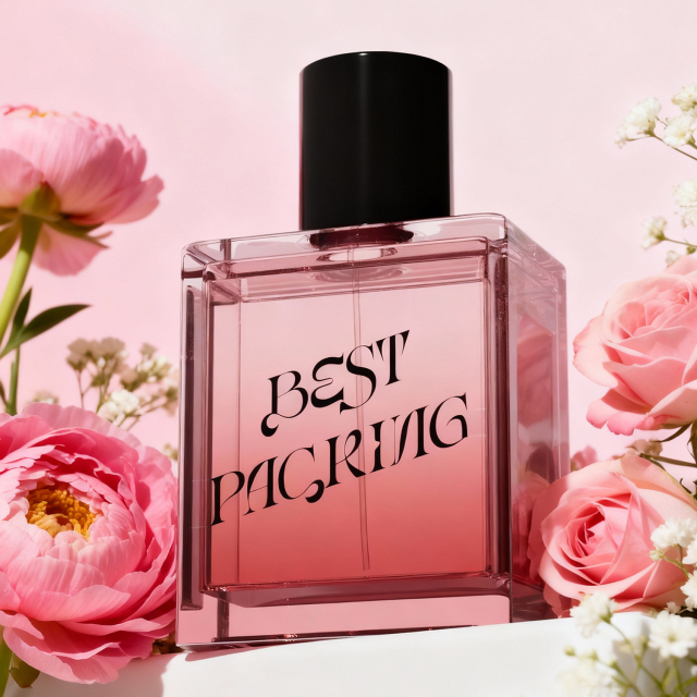 Multi specification selection of high permeability crystal glass perfume bottle