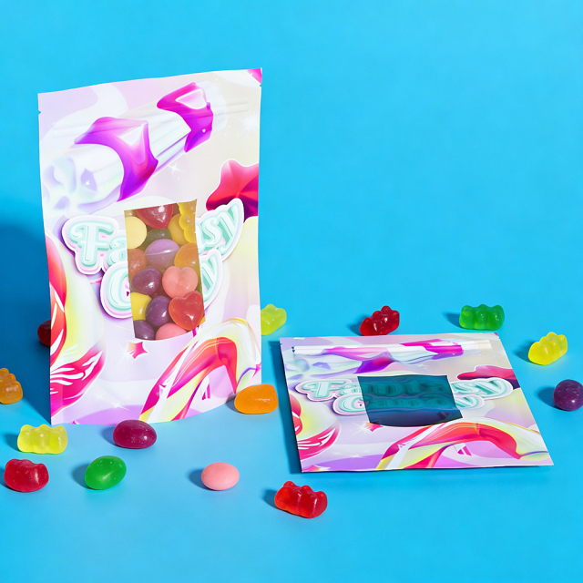 Handmade cannabis candy, sealed packaging, locks in the sweet and crispy childhood flavor