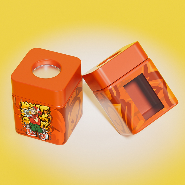 Big Fried Dough Twists is the right packaging | Pressure screw cap glass bottle is moisture-proof and portable