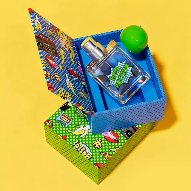 Minimally customized paper box, combining practicality and aesthetics