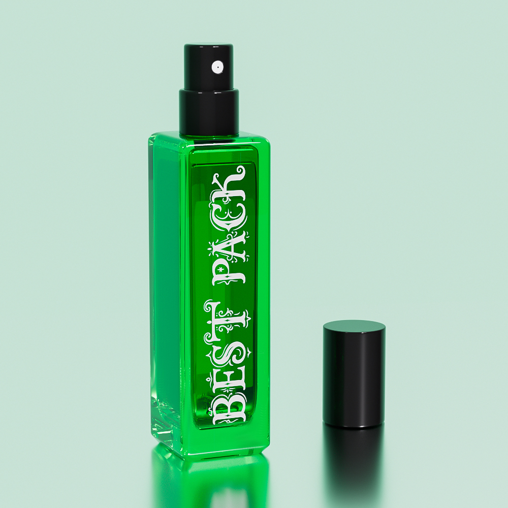 Mini perfume refill bottle, compact and portable, for replenishing fragrance anytime without burden