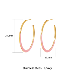 18K GOLD PINK (DOUBLE SIDE)