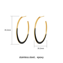 18K GOLD BLACK (DOUBLE SIDE)