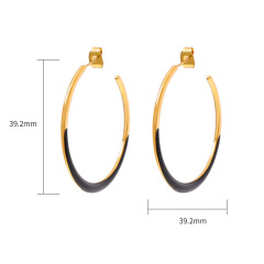 18K GOLD BLACK