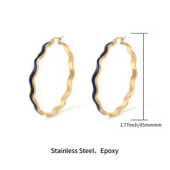 18K GOLD NAVY BLUE