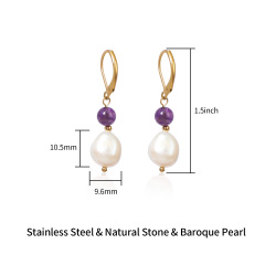 18K GOLD AMETHYST