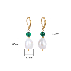 18K GOLD MALACHITE