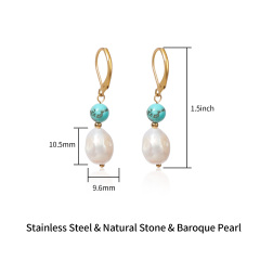 18K GOLD TURQUOISE