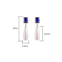 18K GOLD NAVY BLUE