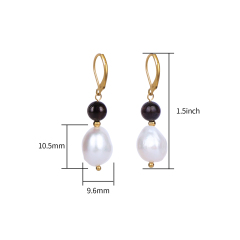 18K GOLD GARNET