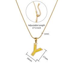 18K GOLD Y