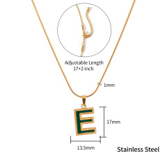 18K GOLD E