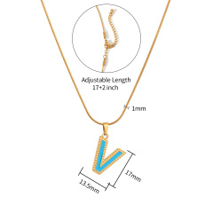 18K GOLD V