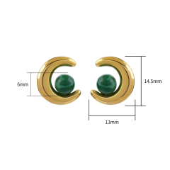 18K GOLD MALACHITE