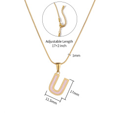 18K GOLD U