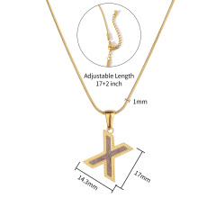 18K GOLD X