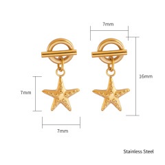 18K GOLD STARFISH