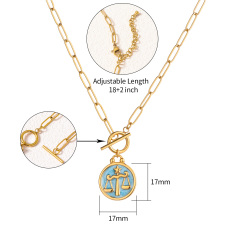 18K GOLD LIBRA