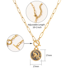 18K GOLD CAPRICORN
