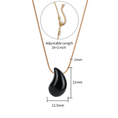 18K GOLD OBSIDIAN