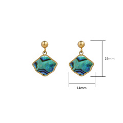 18K GOLD ABALONE