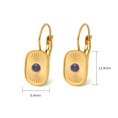 18K GOLD LAPIS LAZULI