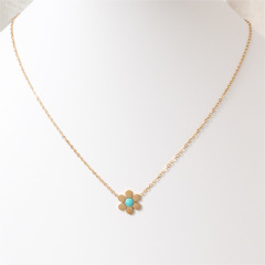 18K GOLD TURQUOISE