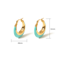 18K GOLD SKY BLUE