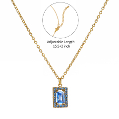 18K GOLD BLUE