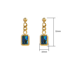 18K GOLD ABALONE