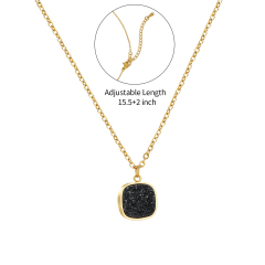 18K GOLD BLACK