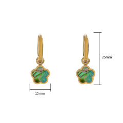 18K GOLD ABALONE