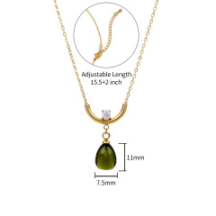 18K GOLD GLASS BEAD