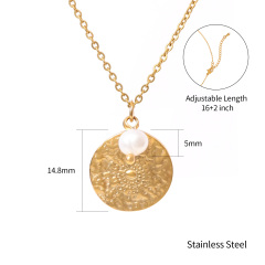 18K GOLD FRESHWATER PEARL