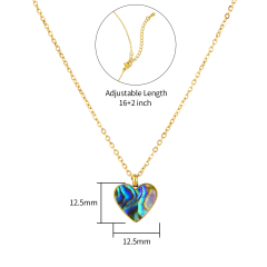 18K GOLD ABALONE