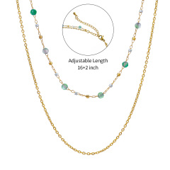 18K GOLD GREEN FLUORESCENCE