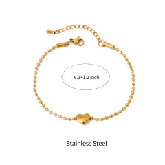 18K GOLD HEART