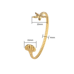 18K GOLD STARFISH