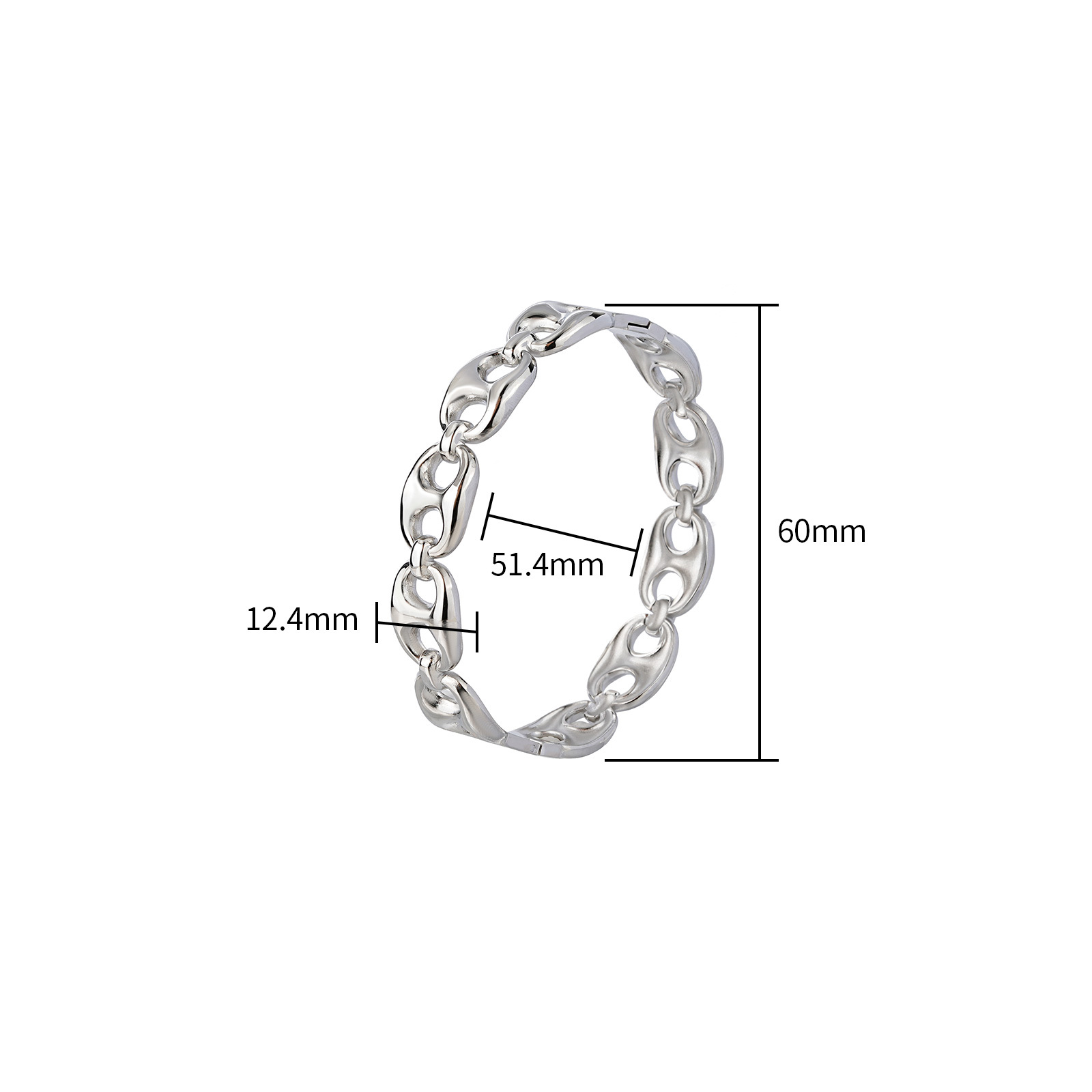 Statement Stainless Steel Hollow Bangles in Various Shape