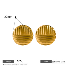 18K GOLD ROUND