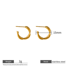18K GOLD TWIST