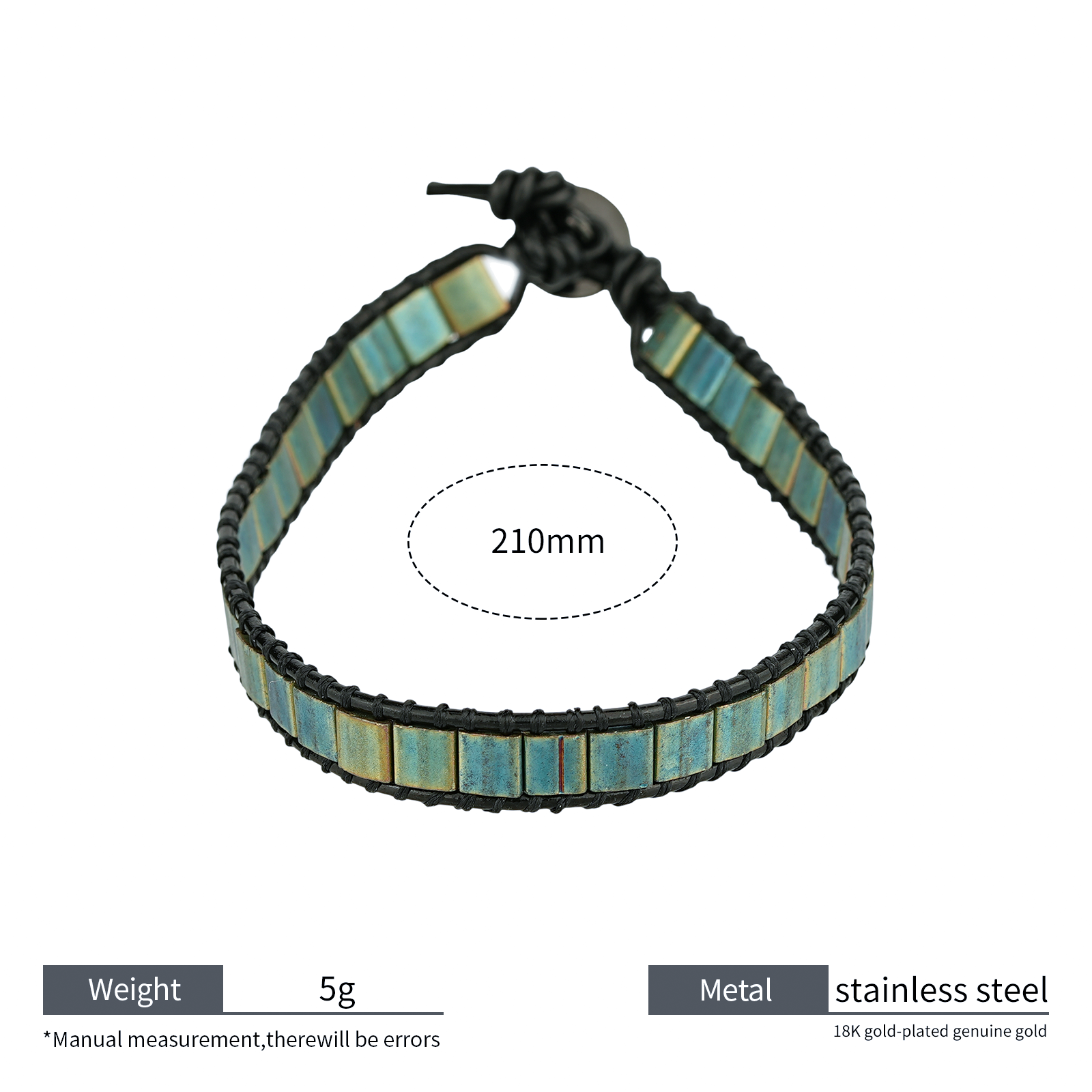 Edgy Stack Black Cord Seed Bead Bracelets for Bold Statement