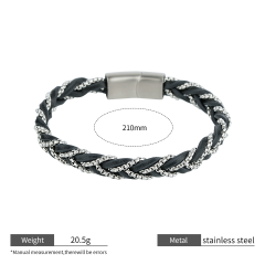 STEEL COLOR BRAID