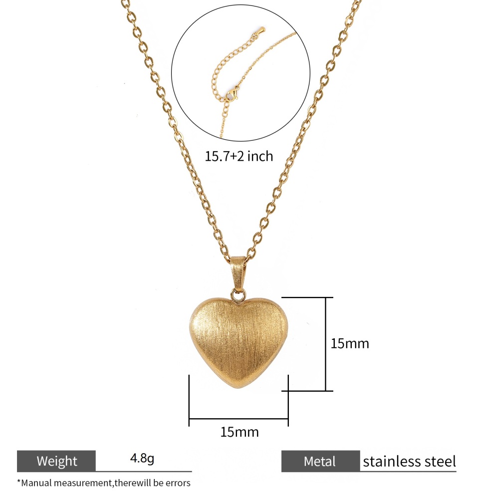Gold Plated Valentine's Day Heart Jewelry Collection