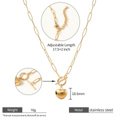 18K GOLD OT HEART