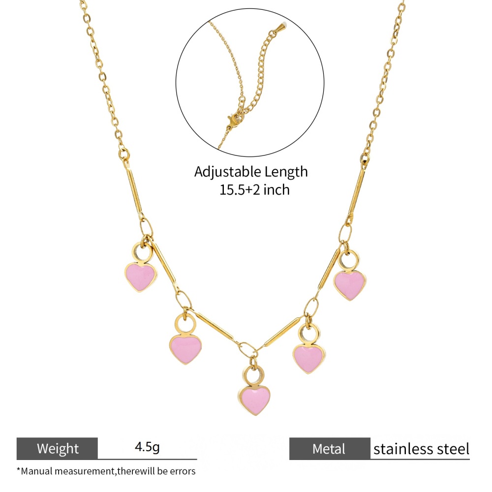 Gold Plated Valentine's Day Heart Jewelry Collection