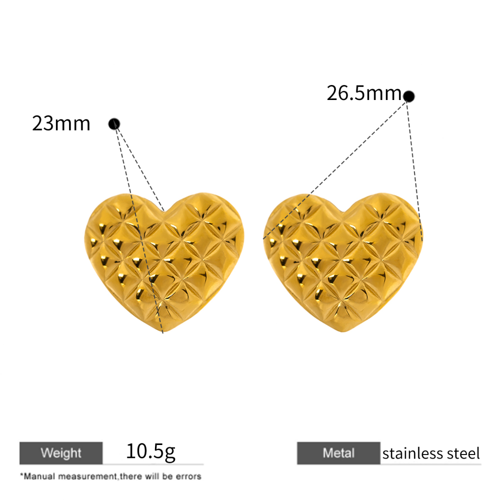 Gold Plated Valentine's Day Heart Jewelry Collection