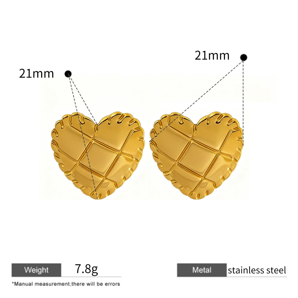 Gold Plated Valentine's Day Heart Jewelry Collection