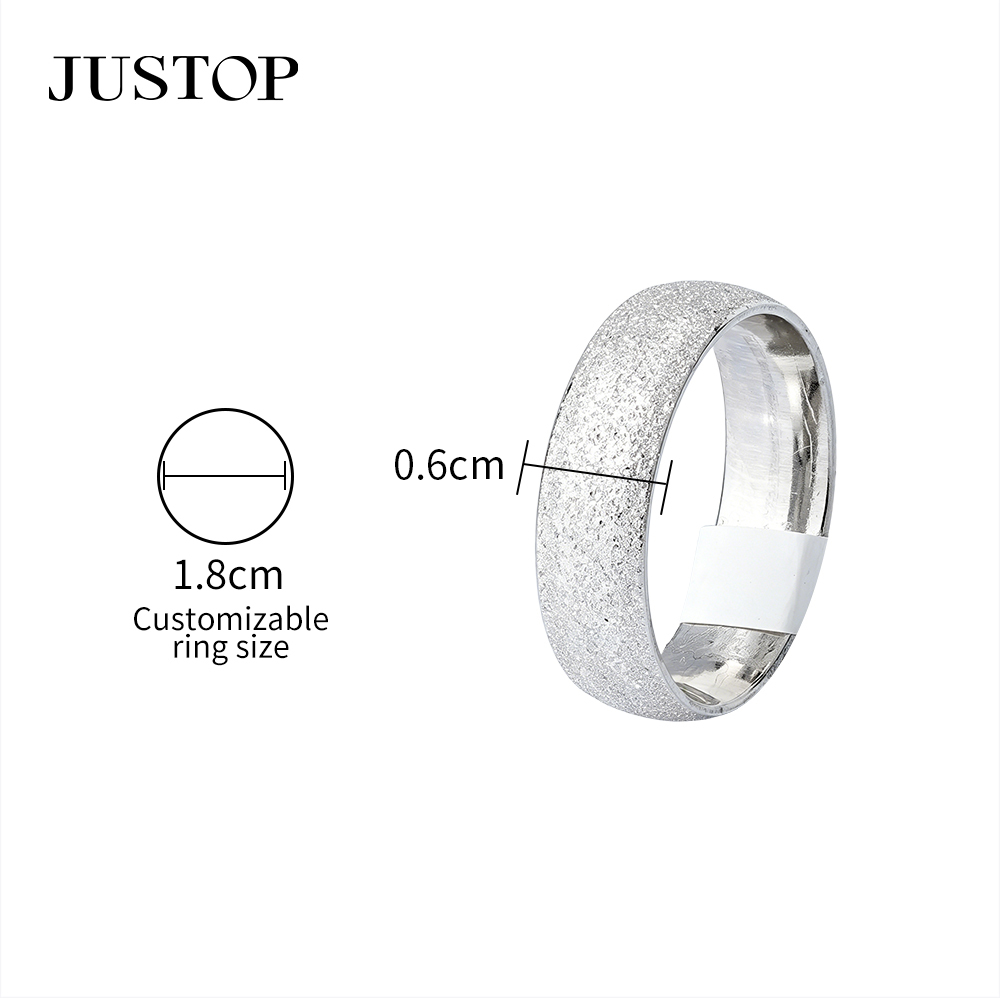 Stainless Steel Unisex Chunky Band Ring in Multiple Design